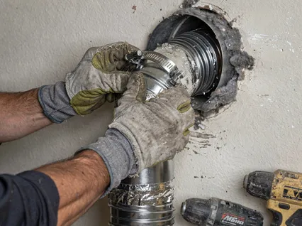 Dryer Vent Hose Installation in Gahanna