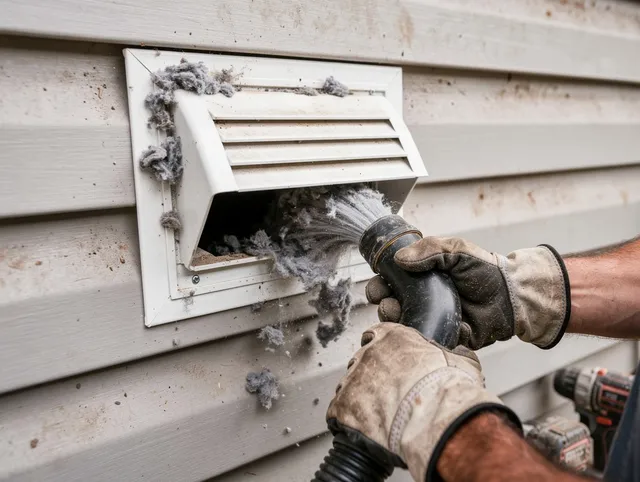 Professional dryer vent cleaning by Gahanna Dryer Vent Cleaning in Gahanna