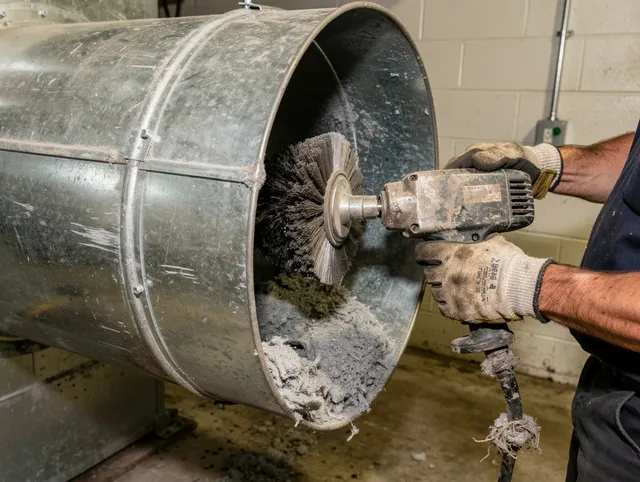 Industrial-grade dryer vent cleaning by Gahanna Dryer Vent Cleaning in Gahanna