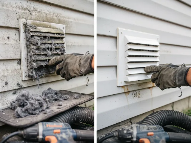 Residential dryer vent cleaning by Gahanna Dryer Vent Cleaning in Gahanna